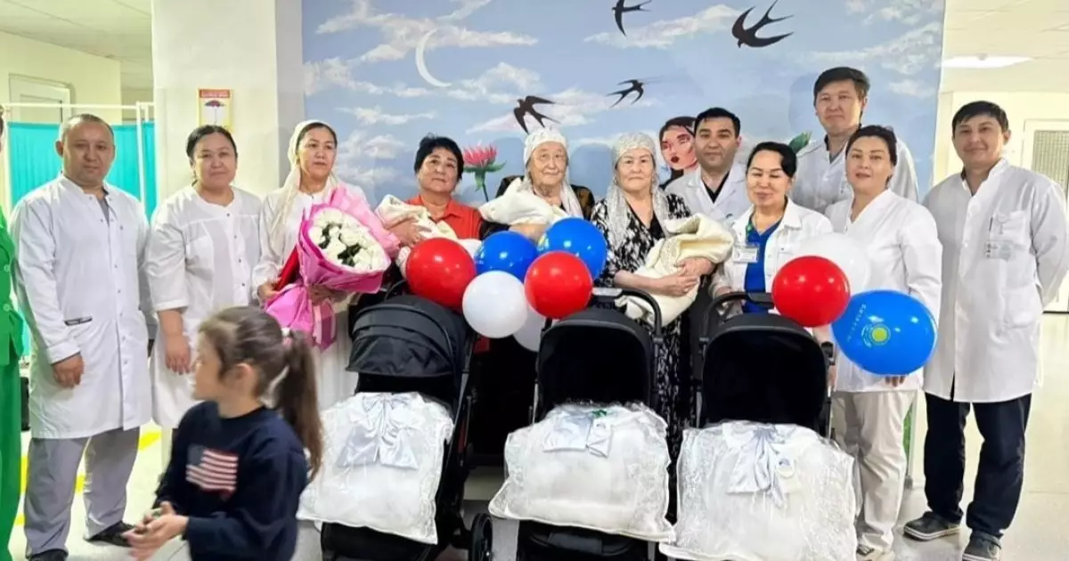  Түркістан қаласында 41 жастағы әйел үшем босанды 