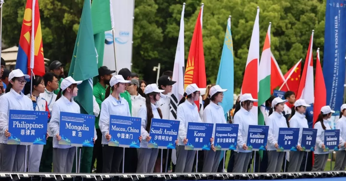 Қытайда байдарка мен ескек есуден жаңа форматтағы Азия біріншілігі басталды 