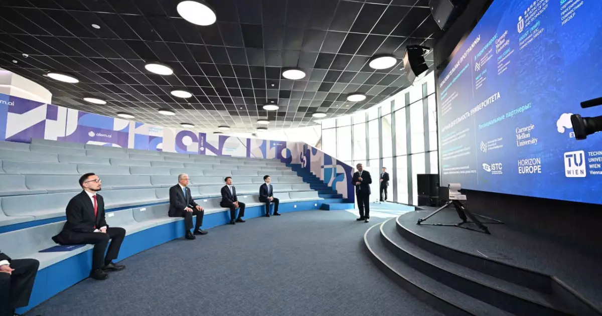  Мемлекет басшысына AI Research University тұжырымдамасы таныстырылды 