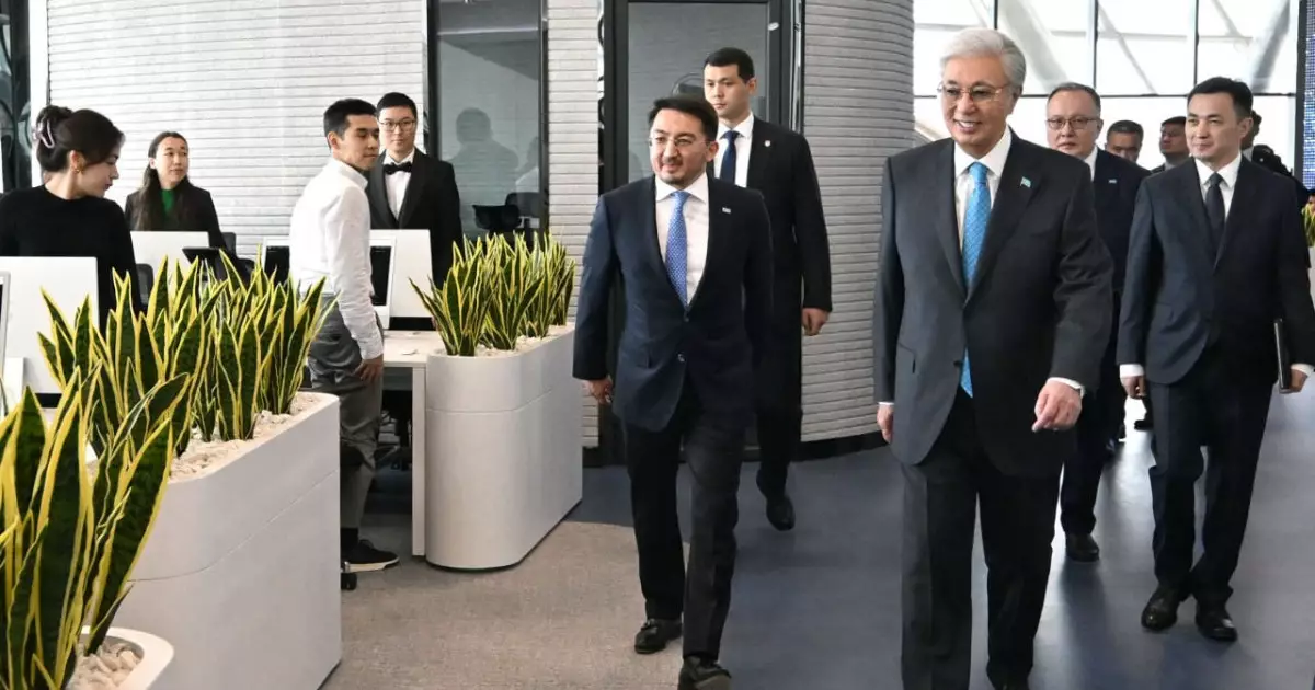  Президент Alem.ai халықаралық жасанды интеллект орталығын аралады 