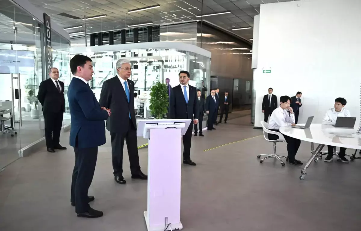 Қасым-Жомарт Тоқаев бірқатар білім беру бастамасын іске қосу рәсіміне қатысты