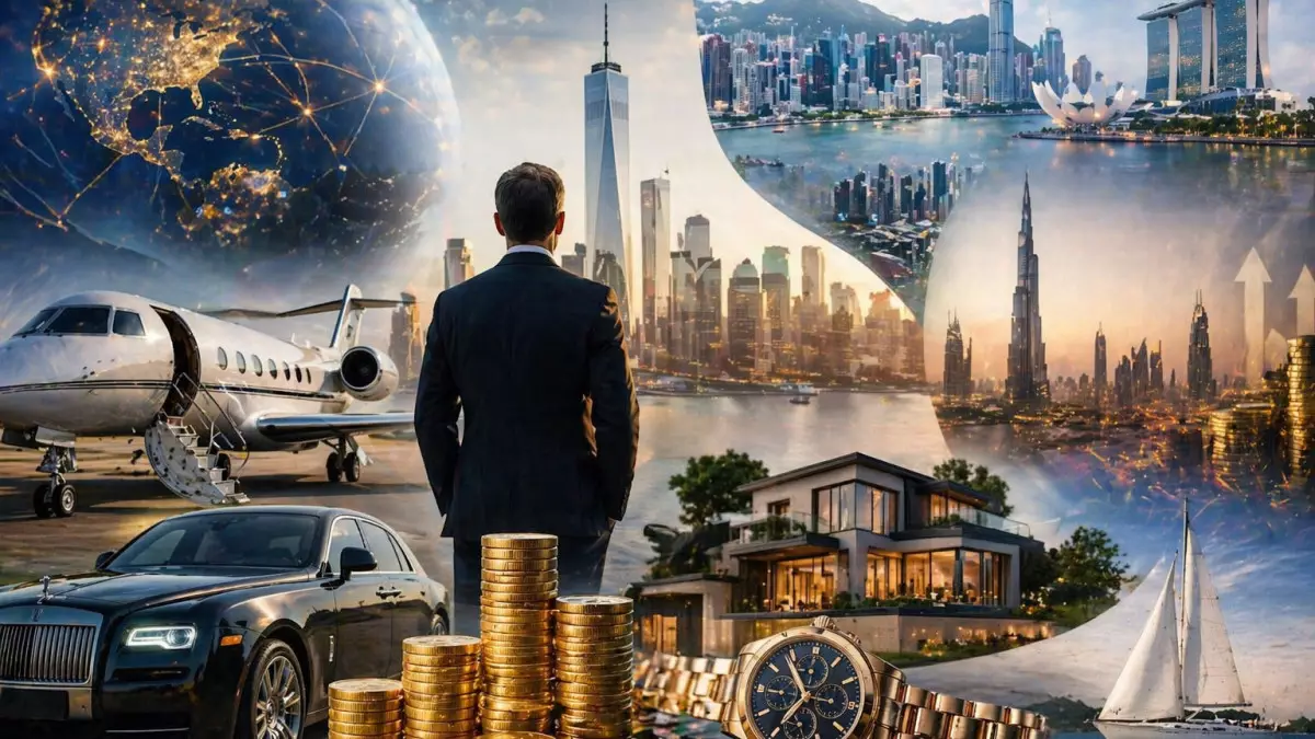 Әлемде мультимиллионерлер саны 713 мыңнан асты: қай елдер алда тұр?