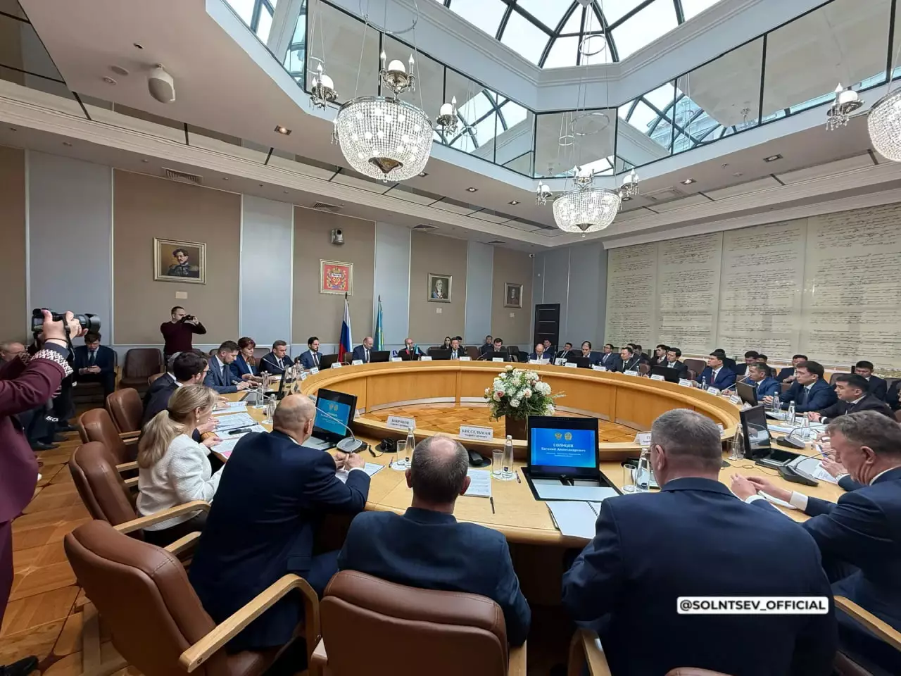 Делегация из Казахстана во главе с послом работает в Оренбургской области.