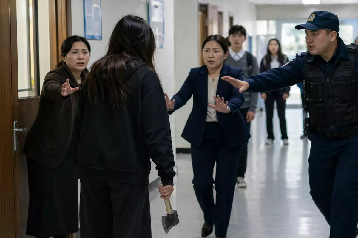 Школьница пришла в школу с топором в Алматы: полиция заявила о влиянии соцсетей