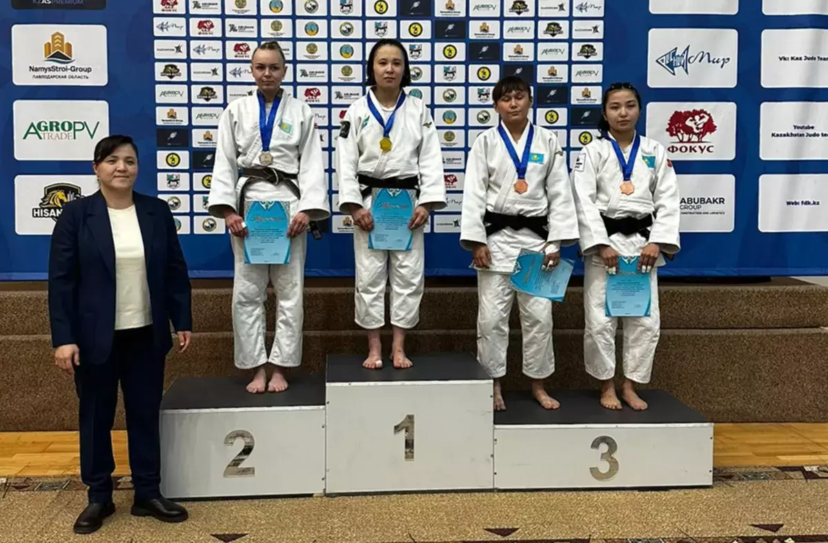 Дзюдоистки из Мангистау завоевали медали на международном турнире в Павлодаре - новости на Lada.kz 24.04.2026