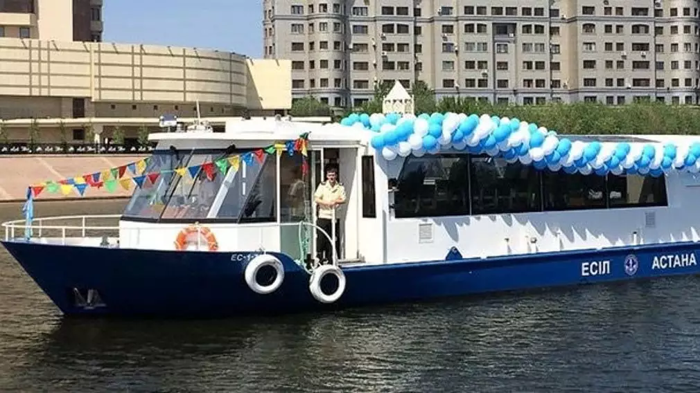 Астанада Есіл өзенімен серуендеу 1 мамырдан басталады
