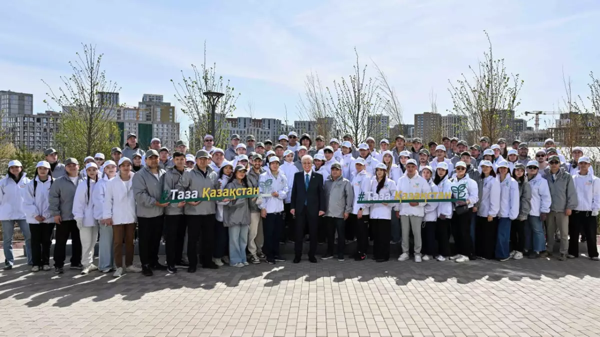 Тоқаев «Таза Қазақстан» республикалық экологиялық акциясына қатысты