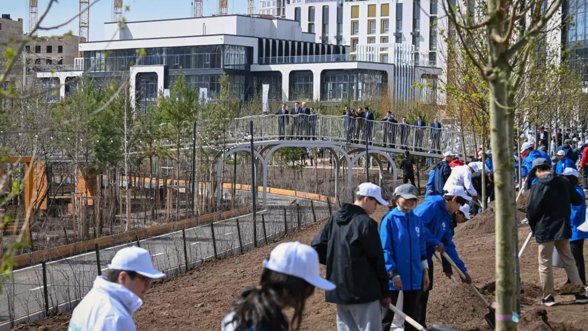 В Астане открылся уникальный новый парк: какие условия созданы для отдыхающих