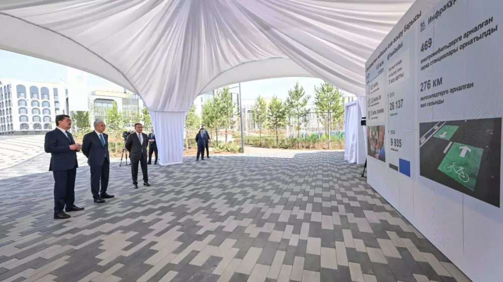 Мемлекет басшысына экологиялық іс-шаралар мен көгалдандыру жұмыстары туралы баяндалды