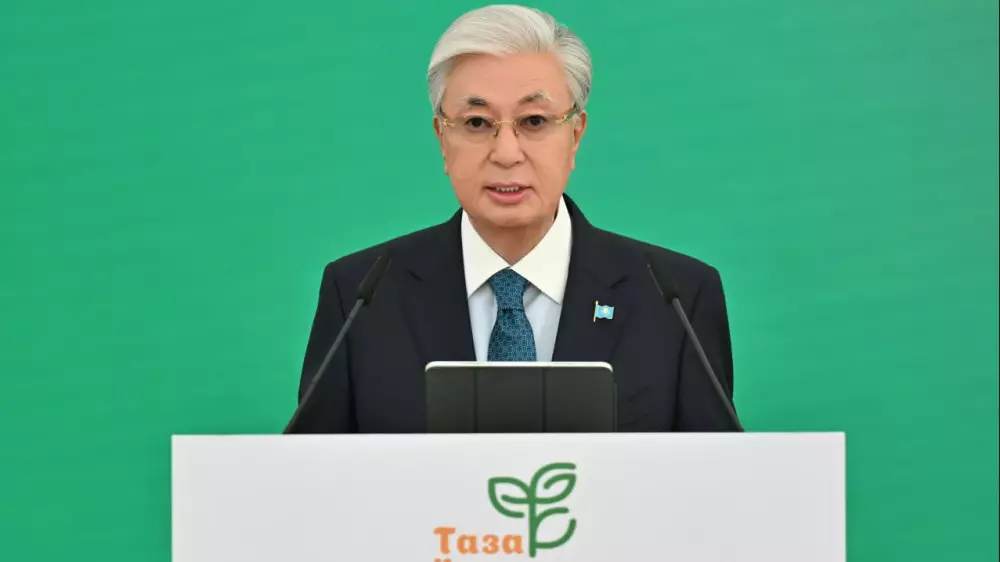 Тазалық ұғымы зор құндылыққа айналып жатыр - Тоқаев