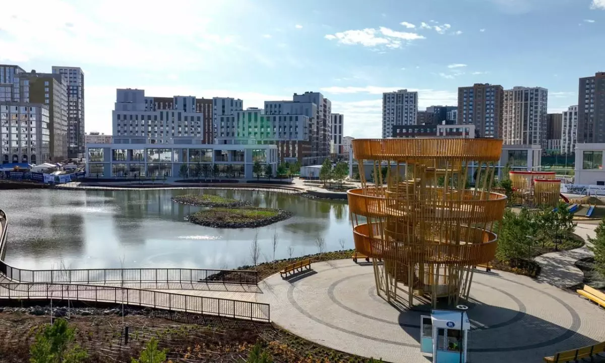 Астанада “Самал” саябағы бой көтереді: Президент тапсырмасымен қанша ағаш отырғызылады