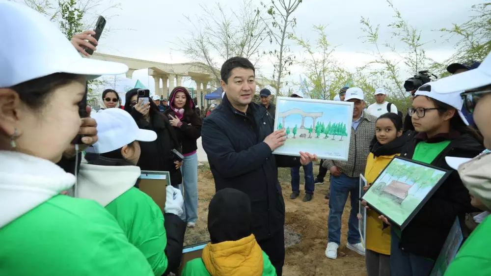 12 тысяч жителей  Мангистау приняли участие в субботнике