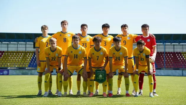 Сборная Казахстана по футболу одержала разгромную победу