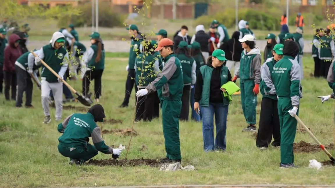 Ақтөбе өңірі республикалық ағаш отырғызу акциясына қолдау білдірді