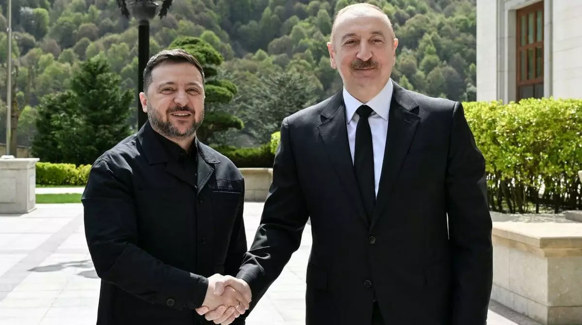 Сближение Киева и Баку: встреча Зеленского и Алиева как сигнал Москве