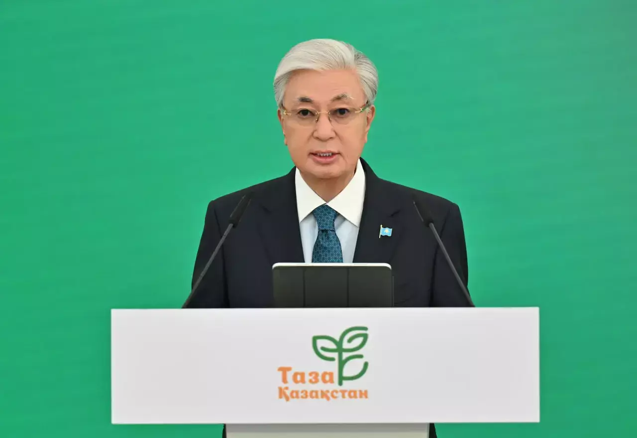 «Бұлақ көрсең, көзін аш»: Тоқаев тазалықтың ұлттық құндылық екенін айтты