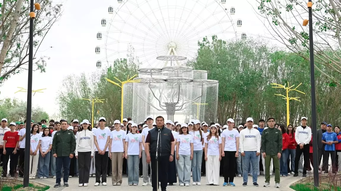 Қызылордада экологиялық акция аясында 12 мыңнан астам ағаш отырғызылды