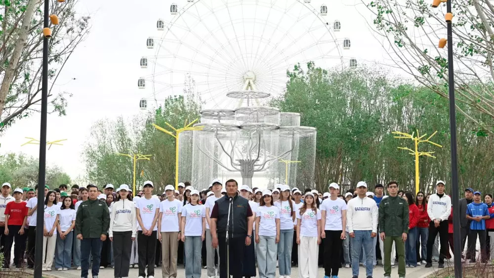 “Таза Қазақстан“: Қызылорда облысында 12 000 тал егілді