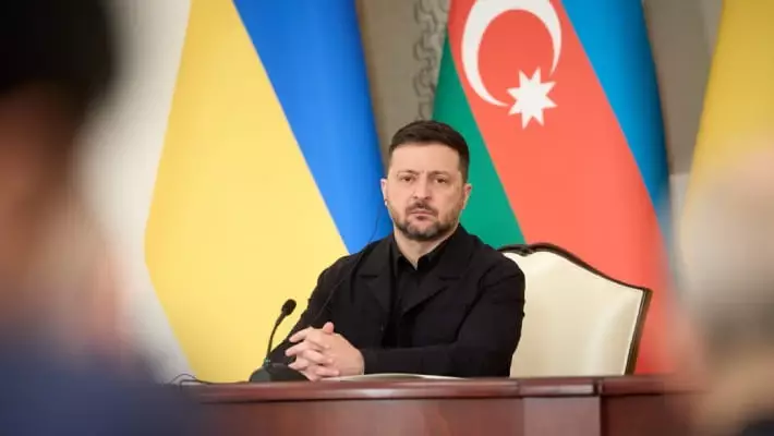 Зеленский заявил о готовности к переговорам с Россией в Азербайджане