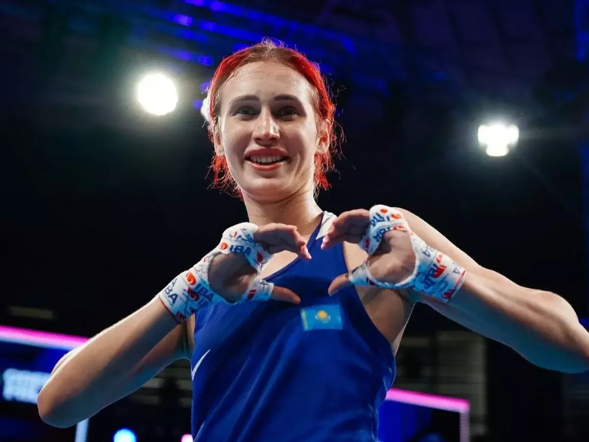 Казахстанка Виктория Графеева вышла в финал Кубка мира по боксу