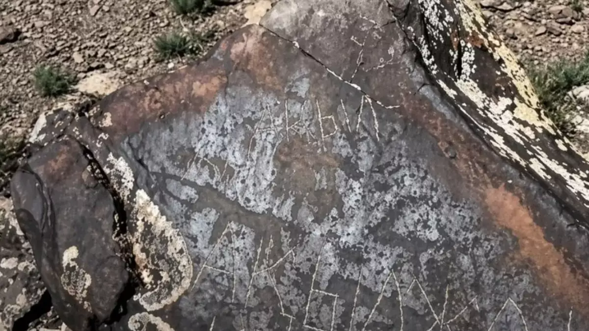 Маңғыстауда вандалдар ежелгі петроглифтерді бүлдіріп кеткен