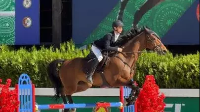 Казахстанский всадник взял золотую медаль в Ташкенте