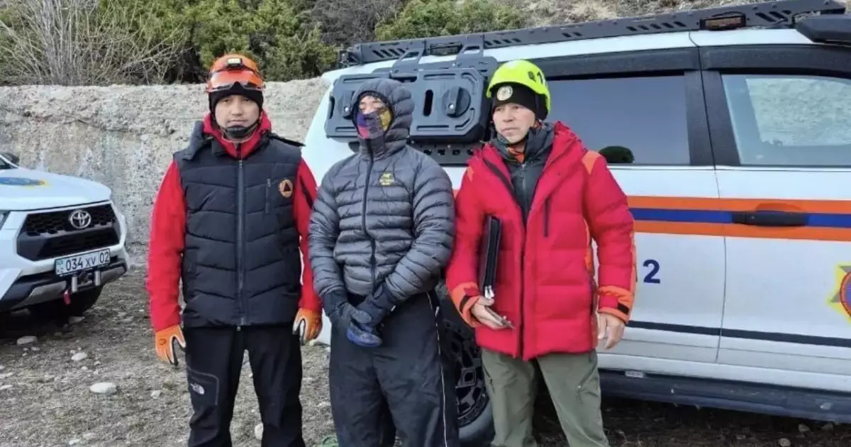  Алматы тауларында адасып кеткен турист табылды 
