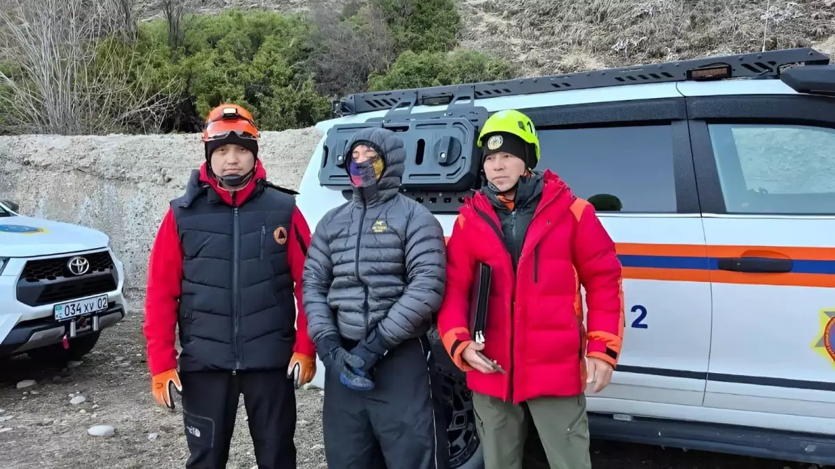 Алматы облысында тауда жоғалып кеткен турист құтқарылды.