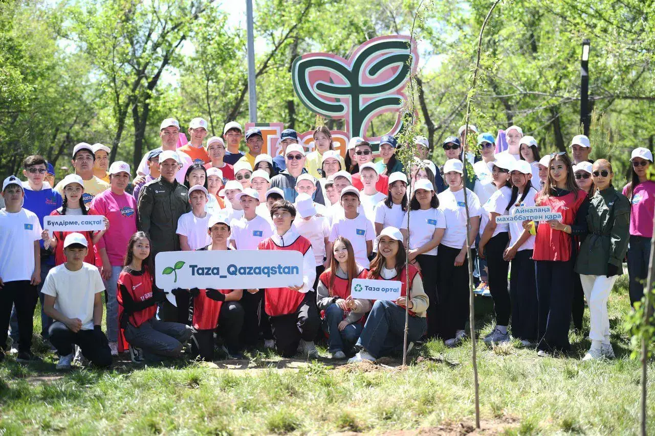 «Таза Қазақстан»: Алматы облысында 47 мың адам қатысқан ауқымды сенбілік өтті