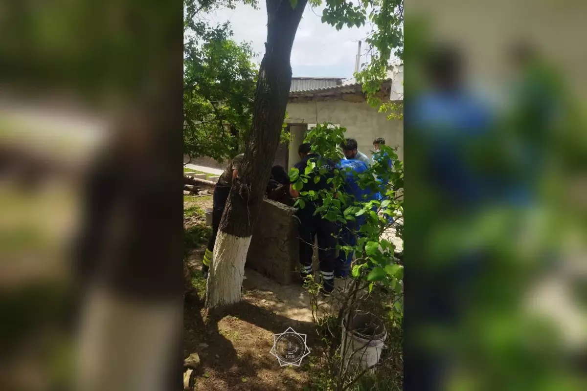 Шымкентте екі жасар бала 24 метрлік құдыққа құлап кетті: Қараусыз қалған