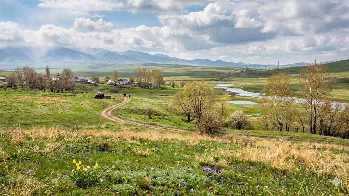 Погода в Казахстане на неделю: похолодание на севере и тепло до +25°C на юге