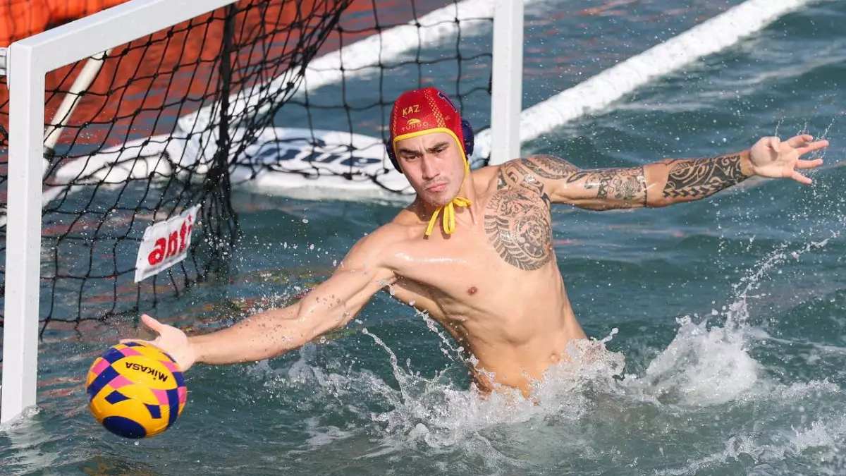 Команда Казахстана по водному поло одержала победу на Азиатских пляжных играх в Китае