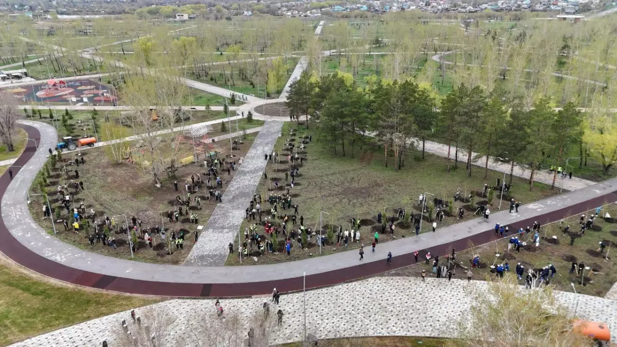 За три года в Костанайской области создано 94 парка