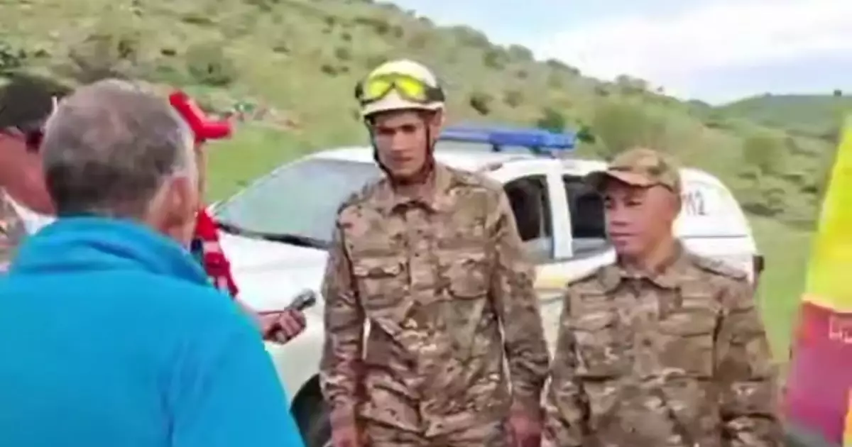  Түркістан облысында тауда адасқан ер адам құтқарылды 