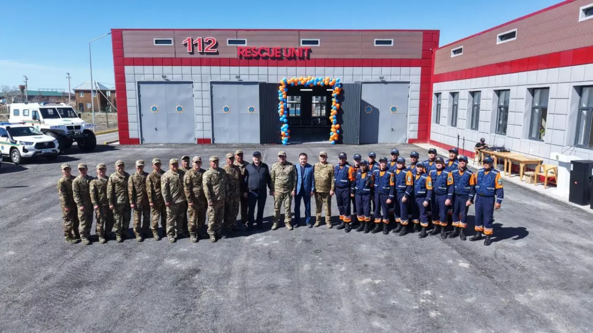 Алакөлде алғашқы әмбебап құтқару бөлімшесі ашылды