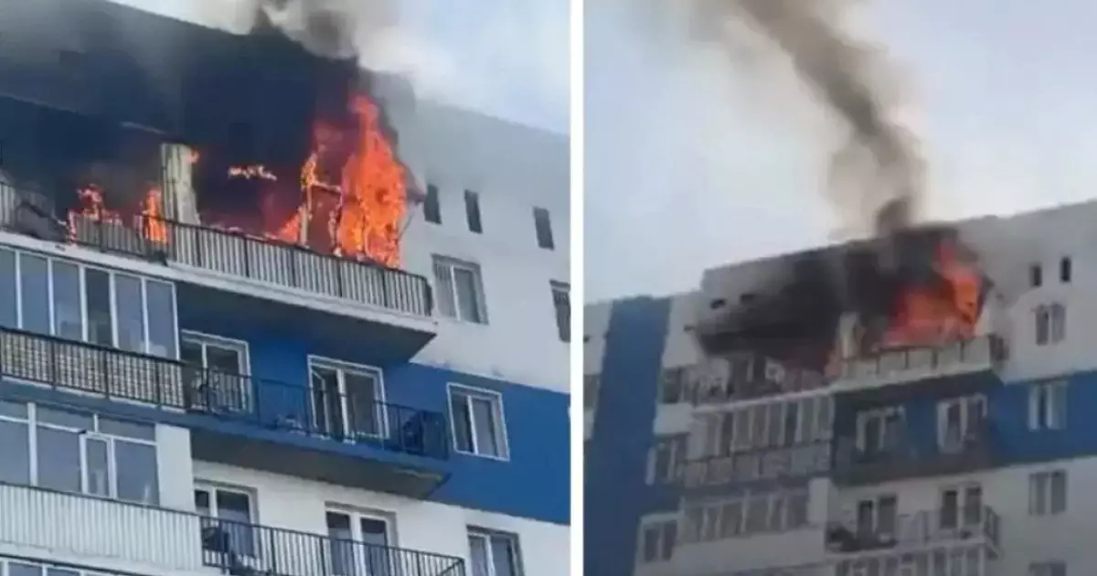  Алматыда «Асыл Арман» тұрғын үй кешенінен өрт шықты 