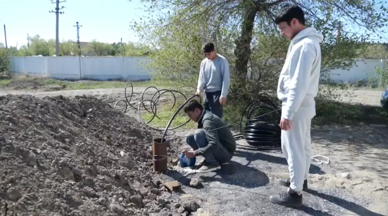 Новую систему полива внедряют в области Улытау