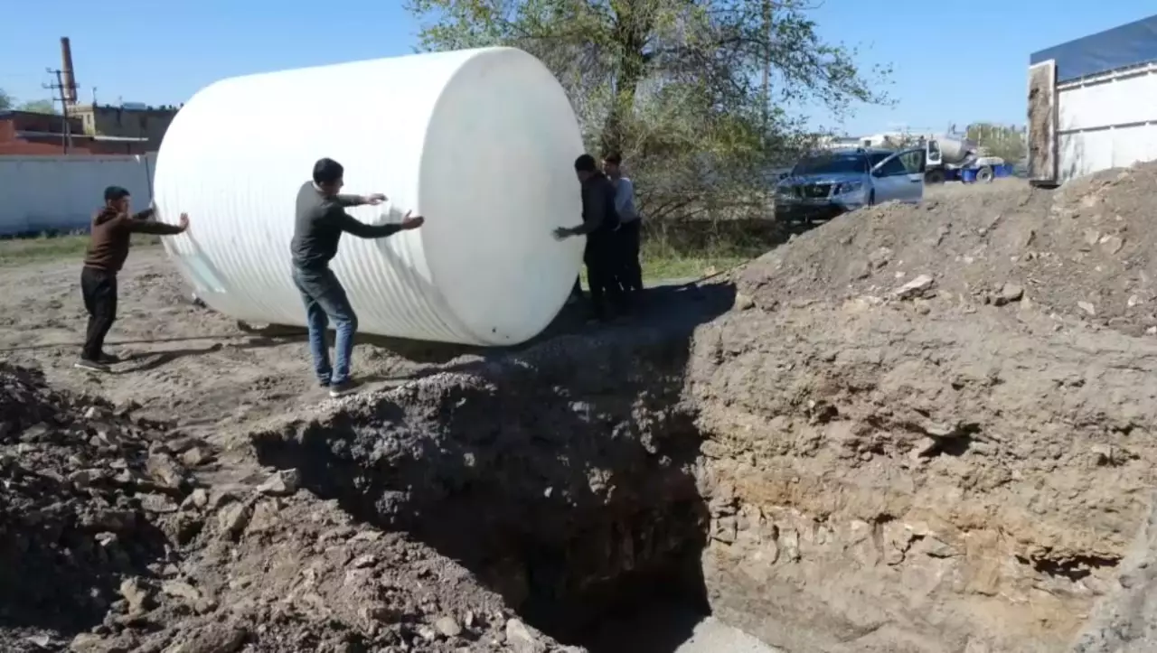 Сәтбаевтағы жасыл желек жерасты су көздері арқылы суарылады