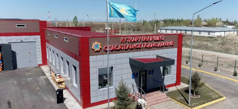 Универсальное спасательное подразделение открыли на побережье озера Алаколь