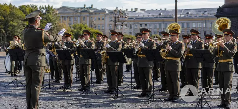 Военный оркестр Нацгвардии даст концерт на арбате в Семее
