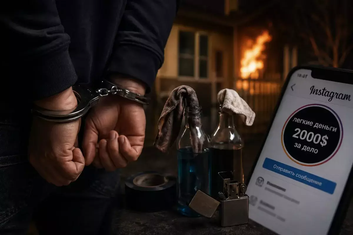 Житель Астаны забросал дом коктейлями Молотова ради «гонорара» из Instagram