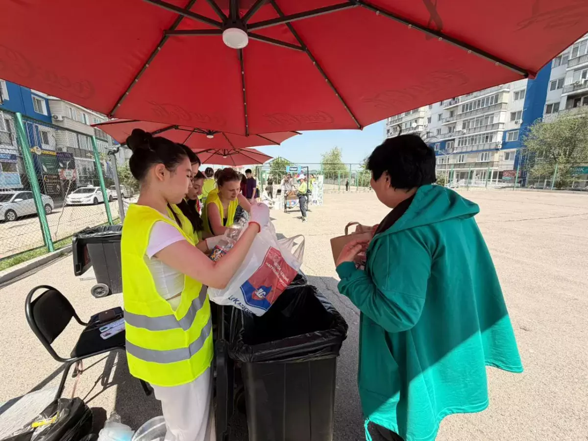 Жасыл бастау: алматылықтар мен Алматы облысының тұрғындары 200 келіден астам қалдық тапсырды
