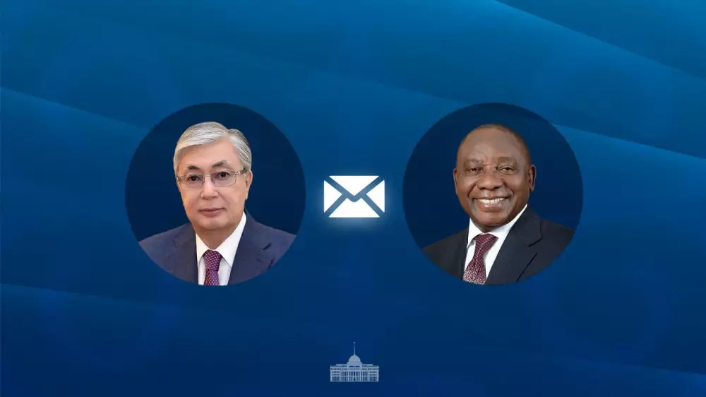 Тоқаев Оңтүстік Африка президентіне жеделхат жолдады