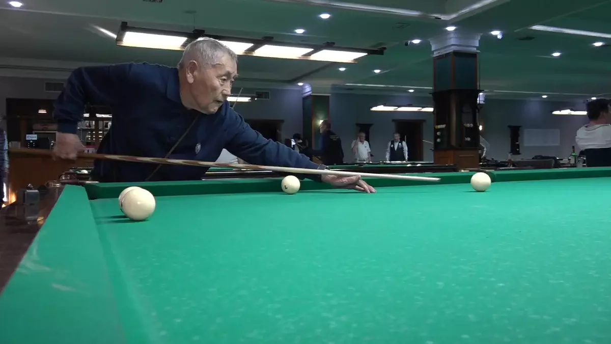 ҰҚК ардагерлері арасында бильярдтан VIII ашық турнир өтті