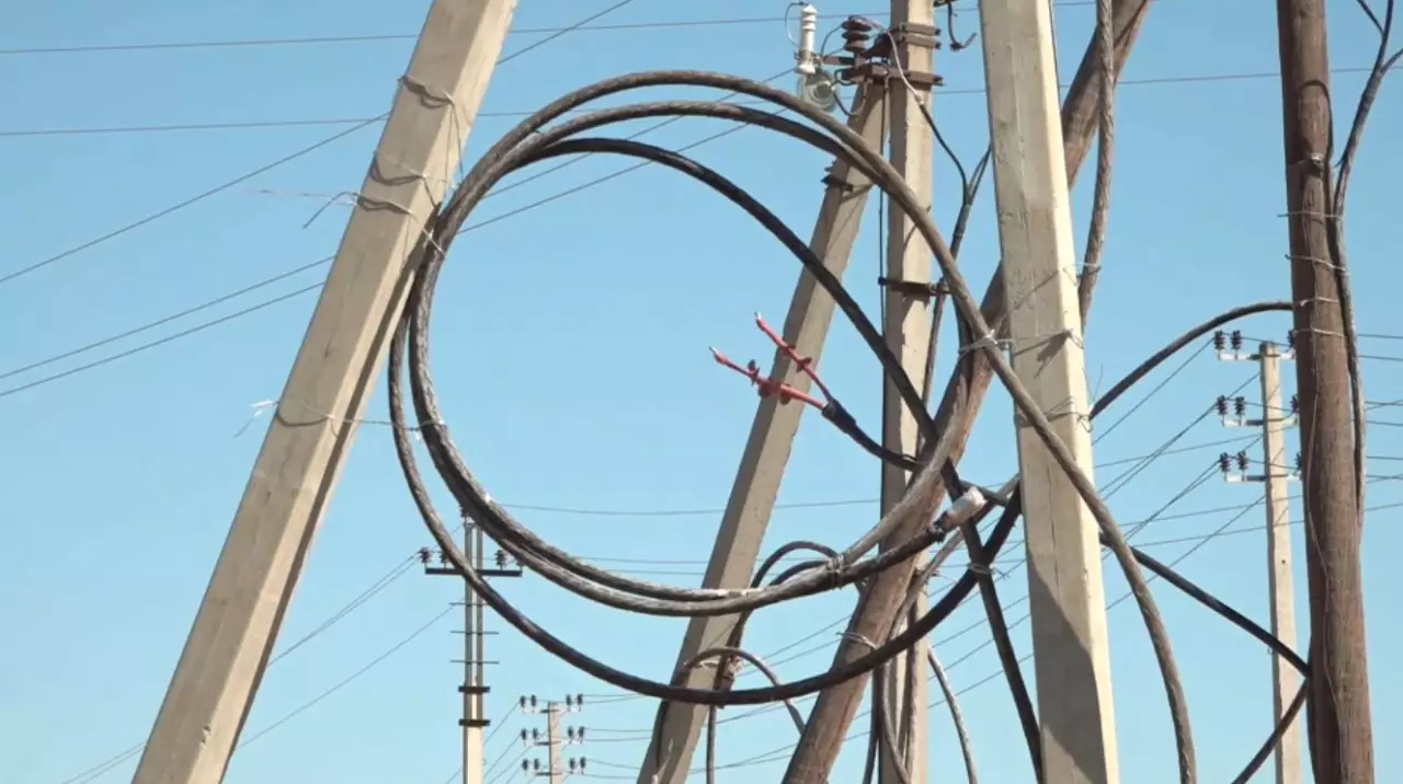 Азғыр өңіріне электр желісі тартылады