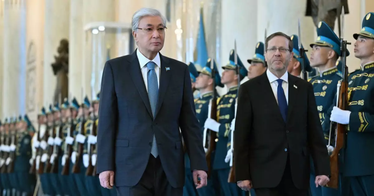 Қазақстанға ресми сапармен Израиль президенті келді 