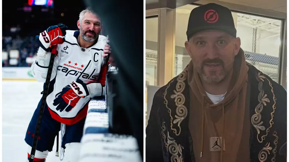 Александра Овечкина заметили в казахской национальной одежде