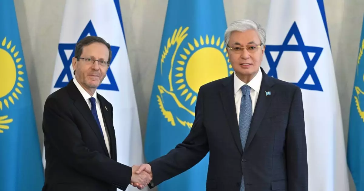   Мемлекет басшысы Қасым-Жомарт Тоқаев пен Израиль Президенті Ицхак Герцог шағын құрамда келіссөз жүргізді   