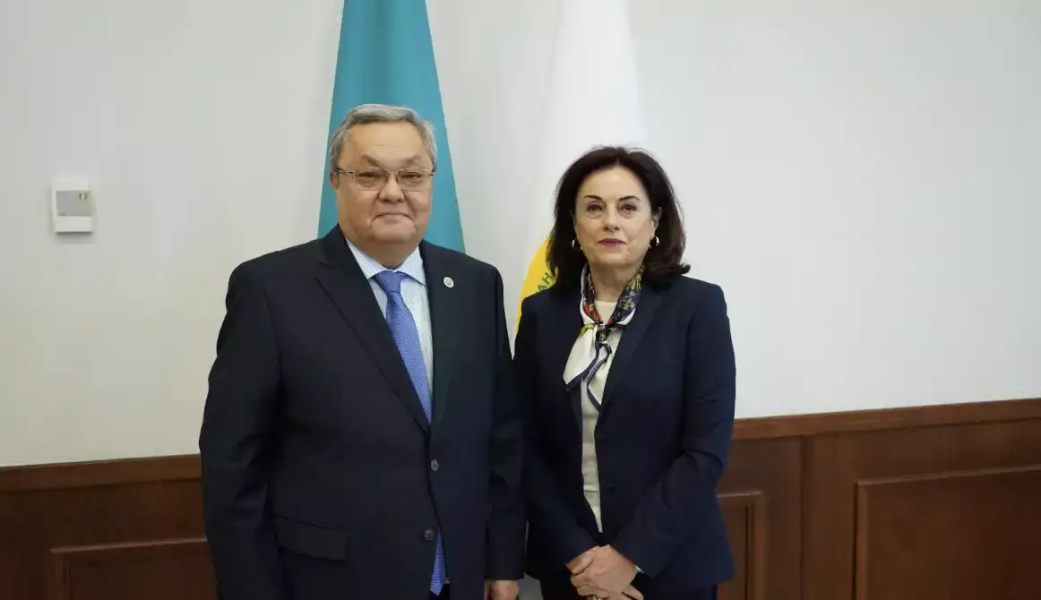 ОСК Төрағасының орынбасары Мұхтар Ерман ЕҚЫҰ ДИАҚБ Директорымен кездесу өткізді