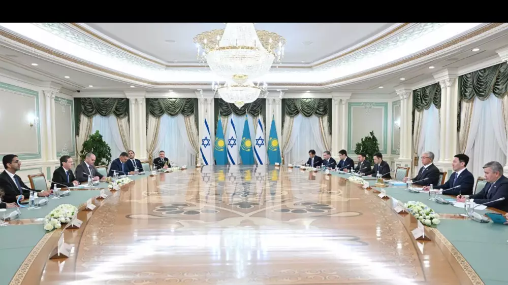 Қазақстан мен Израиль президенттері кеңейтілген құрамда келіссөз өткізді